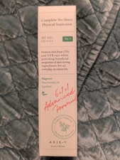 *Axis-Y Complete No-Stress Physical Sunscreen SPF 50+ PA++++ (50ml/1.69fl.oz.)