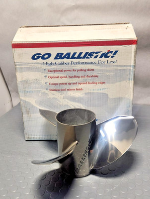 Michigan Wheel Ballistic Stainless Steal Propeller 14.75  x 17   345132  (2407)