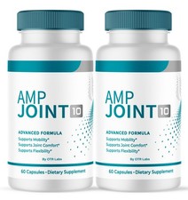 Amp Joint Capsules, Amp Joint-10 Advanced Formula Dietary Supplement 120CT 2PCK