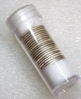 1964 D Washington Silver Quarter AU/BU Half Roll of 20 coins in tube #U337