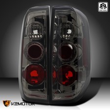 Smoke Fits 2005-2014 Frontier 2009-2012 Suzuki Equator Tail Lights Lamps Lr