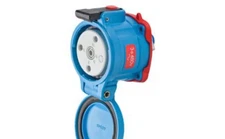 31-14243-K04 Meltric Plugs & Receptacles, DR30 Series Receptacle, 30A, 480V,