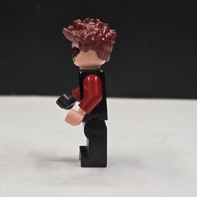 Lego Marvel Minifigure Hawkeye Age Of Ultron 76030 76042 Black And Dark Red Suit