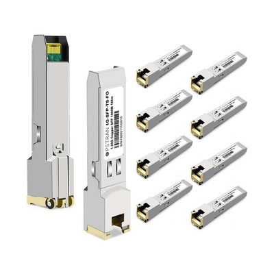1000BASE-T SFP RJ45 Copper Transceiver Module Compatible with Fortinet FS-TRA...