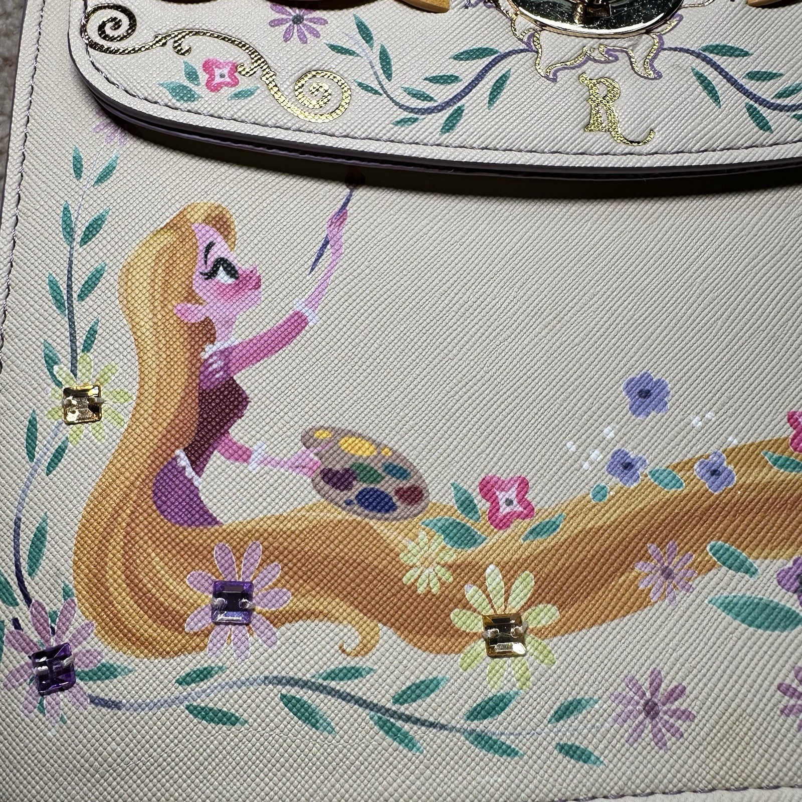 Disney Danielle Nicole Tangled Artist Satchel Rap… - image 3