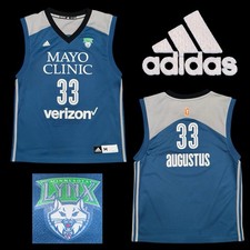 Adidas Minnesota Lynx WNBA #33 SEIMONE AUGUSTUS Official Jersey Medium RARE