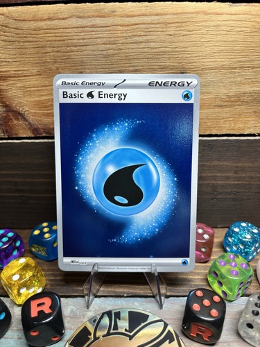 Basic Water Energy - 003 3 Mega Evolution Energies Pokemon Reverse Holo NM