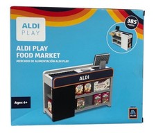 Aldi Play FOOD MARKET 385 Pieces Grocery New In Box          