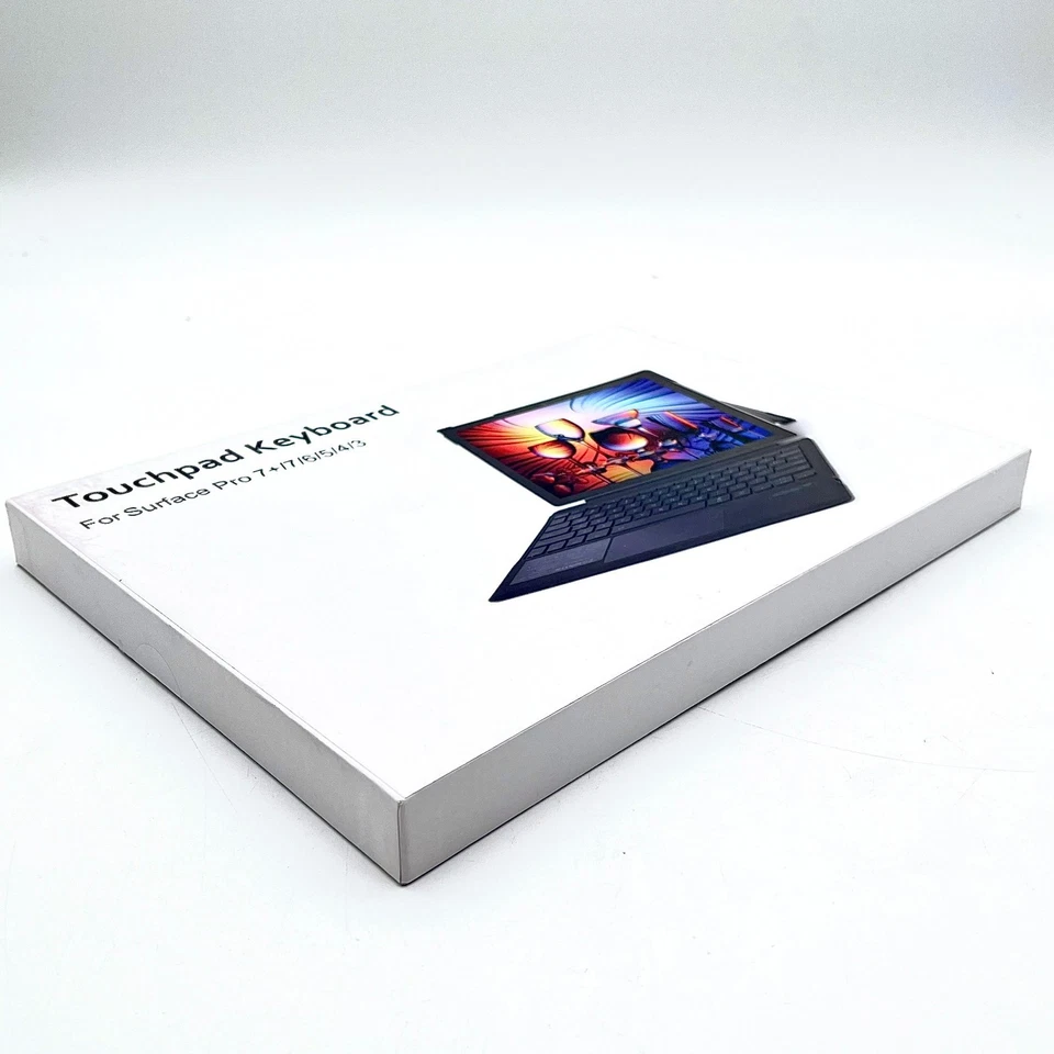 Touchpad Keyboard For Microsoft Surface Pro 7+/7/6/5/4/3 - Black - Image 4 of 4