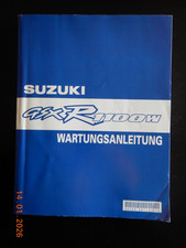 Wartungsanleitung Suzuki GSXR1100 W , GSX-R 1100W (Reparaturanleitung) ab 1992