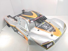 Rara carrozzeria originale Losi 5ive-T scala 1.0 1/5 Desert Truck con rollcage completa usata