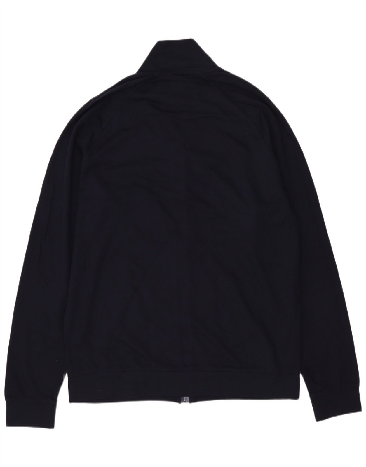 Hugo Boss Mens Graphic Tracksuit Top Jacket Medium Navy Blue Cotton AP15 thumbnail 2