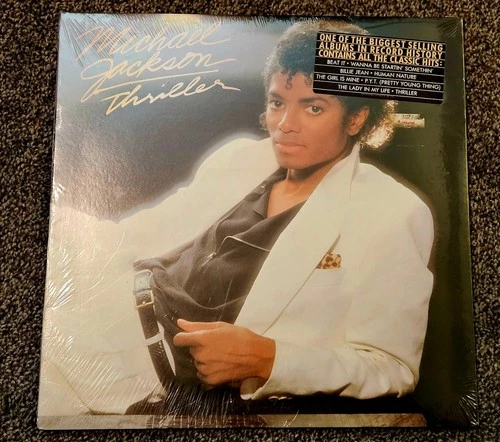 MICHAEL JACKSON "THRILLER" 1982 FACTORY SEALED L@@K!