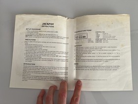 Jackpot HES Nintendo NES PAL Flat Cart Variant AUS Release