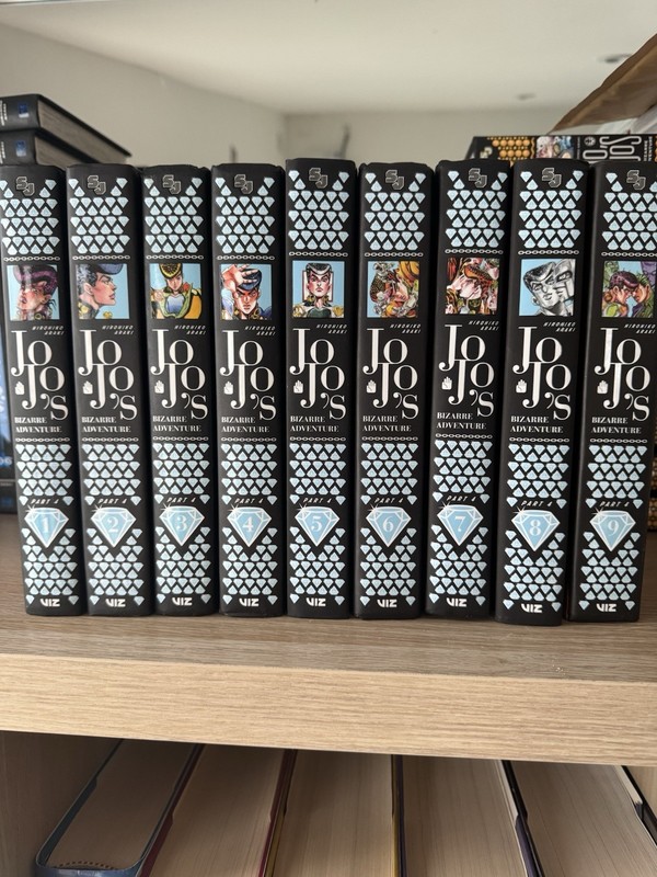 Jojo's Bizarre Adventure Part 4: Diamond is Unbreakable Vol 1-9 Complete Manga