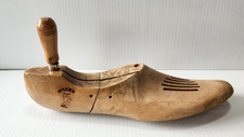 Vtg Miller Trade Work O.A.M CO Wooden Shoe Stretcher Form Marked 11 2