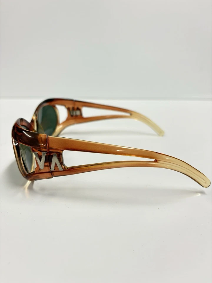Vintage High End Designer Sunglasses Acetate/glass Lenses Versace? Valentino? - Image 4 of 4