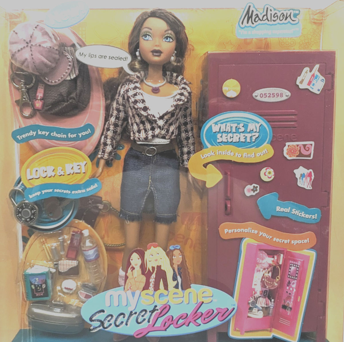 Barbie My Scene Secret Locker Madison Doll 2005 - NRFB | eBay