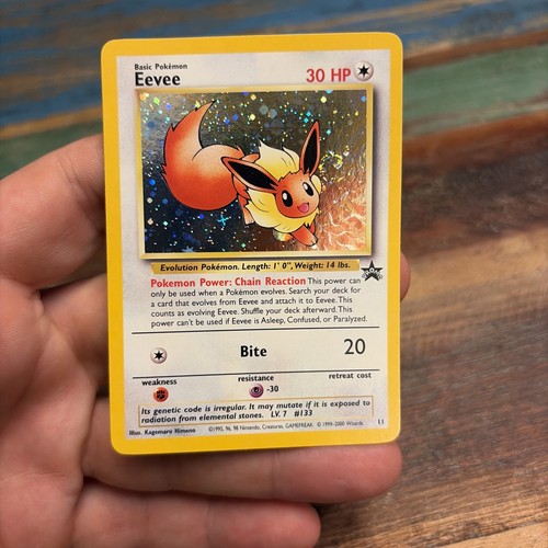 Eevee - Holo - 11/53 Wizards Black Star Promos - Pokémon TCG - 2000