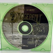 Elder Scrolls Daggerfall PC DOS Win 1996 Xngine Bethesda Softworks CD Rom Disc
