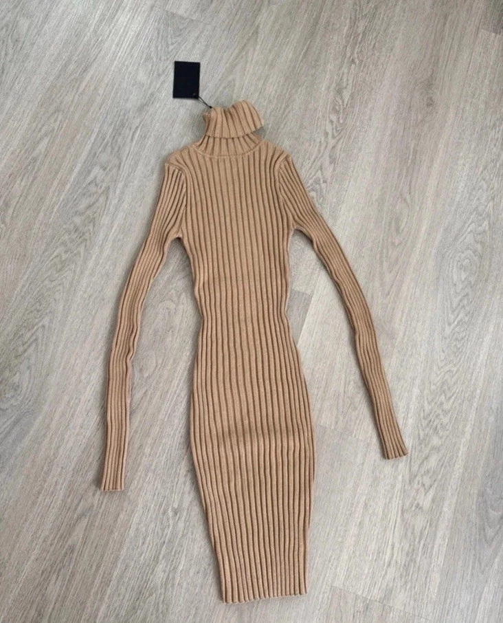 knitted dress ebay Knit Sweater Vintage Dresses for Women for sale