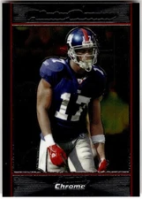 2007 Bowman Chrome #BC205 Plaxico Burress
