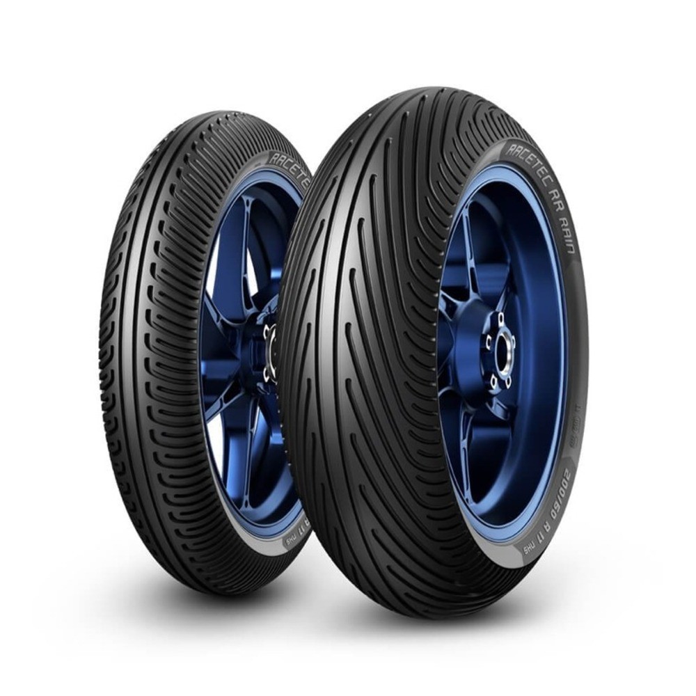 Wet Race Tyre METZELER Racetec RR Rain KR1 120/70 R17 NHS TL Front Kawasaki - Image 12