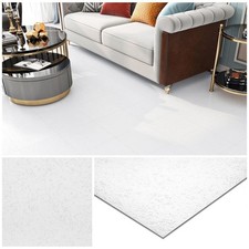 Self-Adhesive Vinyl Floor Tiles 30x30cm 32pcs Waterproof White – 32pc