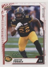 2020 Upper Deck CFL Red 48/165 Justin Tuggle #177 o1h