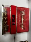 VTG Budweiser King of Beers Digital Wall Clock Bar Sign Clydesdale's Bar Decor