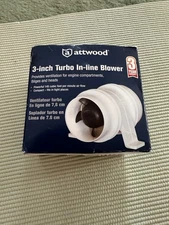 Attwood 3" Turbo 3000 In-Line 12V Blower - NEW