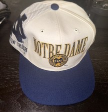 Vintage Sports Specialties Notre Dame Fighting Irish Laser Stitch Snapback Hat