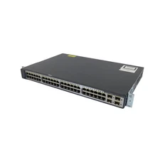 Cisco WS-C3750V2-48PS-E Catalyst 3750V2 48 10/100 PoE + 4 SFP Switch