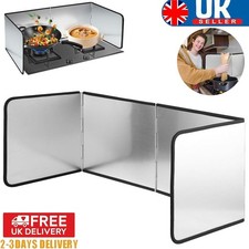 Splatter Screen Board Kitchen Stove Shield Guard Folding Oil proof Splash Board
