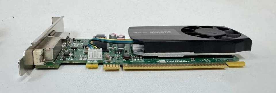 NVIDIA Quadro K620 2GB GDDR3 PCIe x16 DisplayPort DVI Graphics Card, TESTED - Image 3 of 4