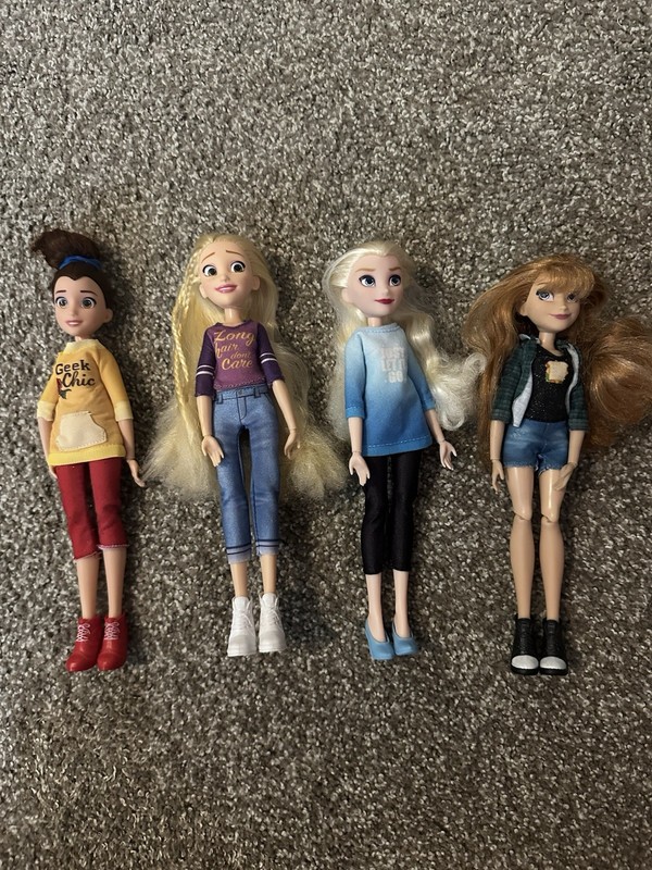 Disney Comfy Princess Doll Wreck It Ralph 2  Elsa Belle Rapunzel Anna