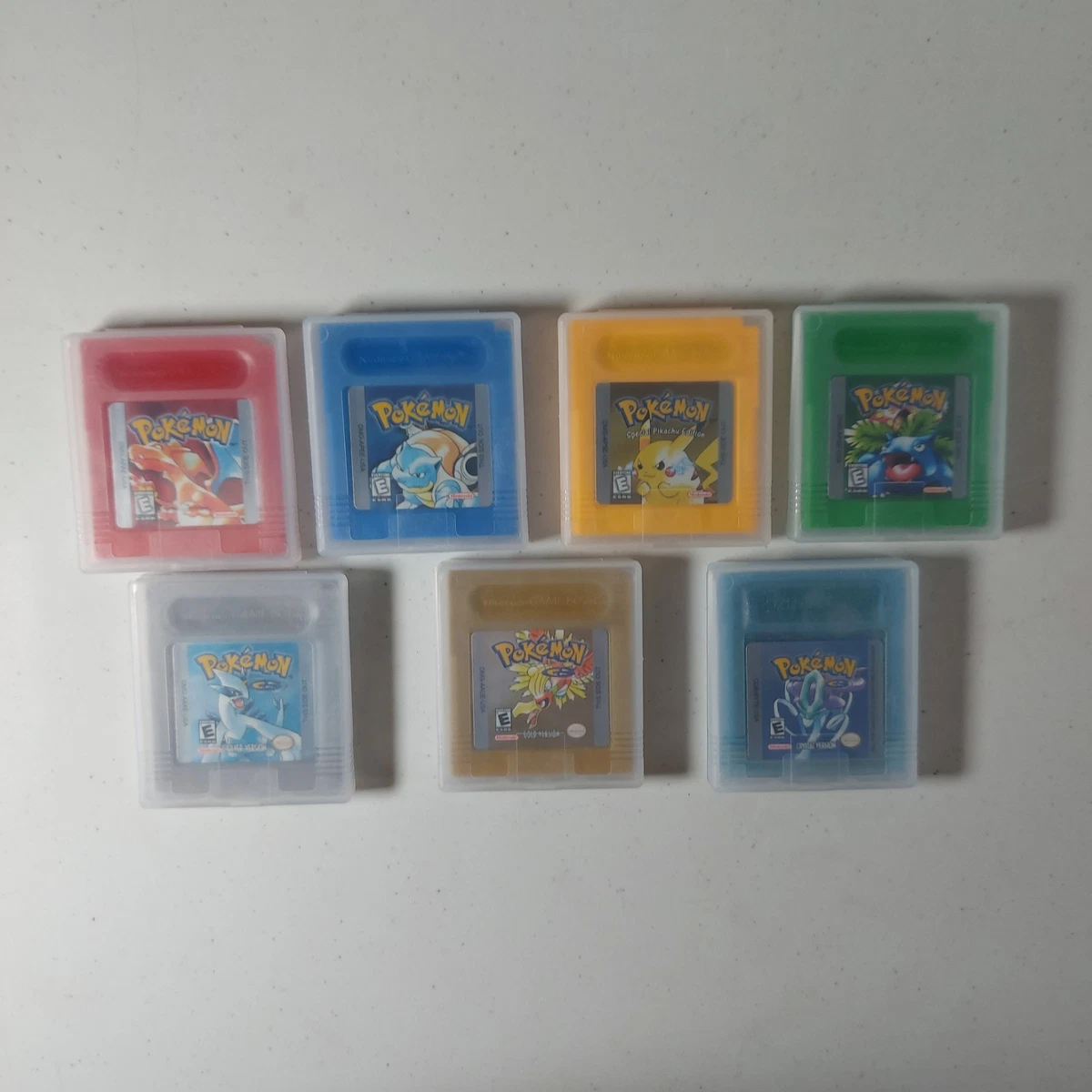 Classic Game Card For Nintendo Game Boy Color (GBC) - Compatible With Pokemon & Other Series