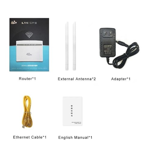 Cheap 4G CPE Router Industrial 150 Mbps Wifi with SIM Card Slot 4G Wifi Router - Picture 9 of 9