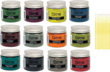 Tim Holtz Ranger Distress Embossing Glaze Bundle - Fashion Colors Embossing Glaz