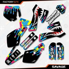 CMYK Savage Camo Racing Graphics Kit fits KTM 02-08 Sx65 Sx 65 Decal