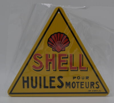 Tin Sign ''SHELL TRIANGLE''
