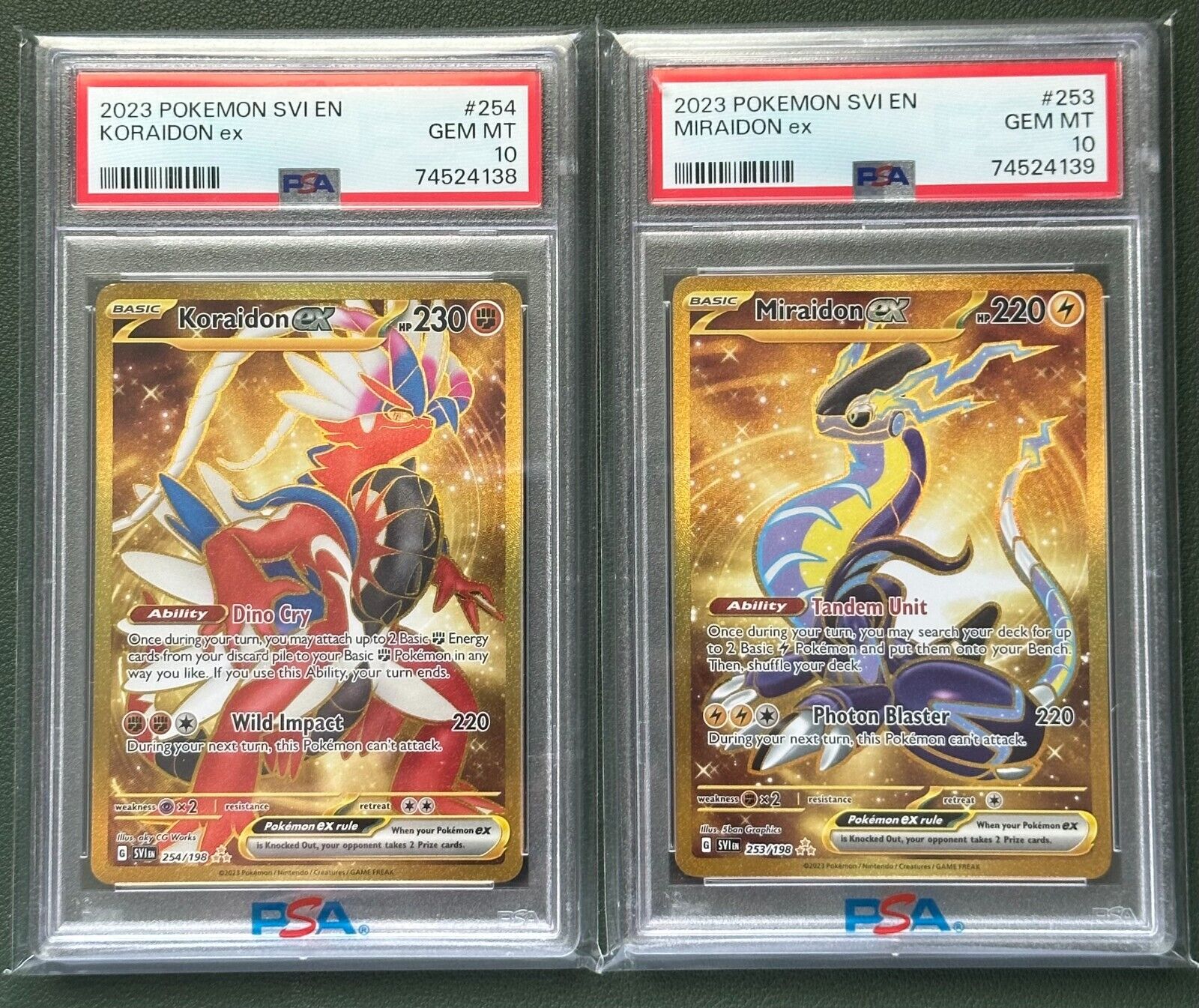 Koraidon ex Gold - Vinted