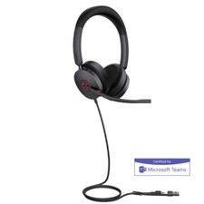 Yealink 1308151 UH48 Dual Teams USB-C/A ANC USB Wired Headset Retail