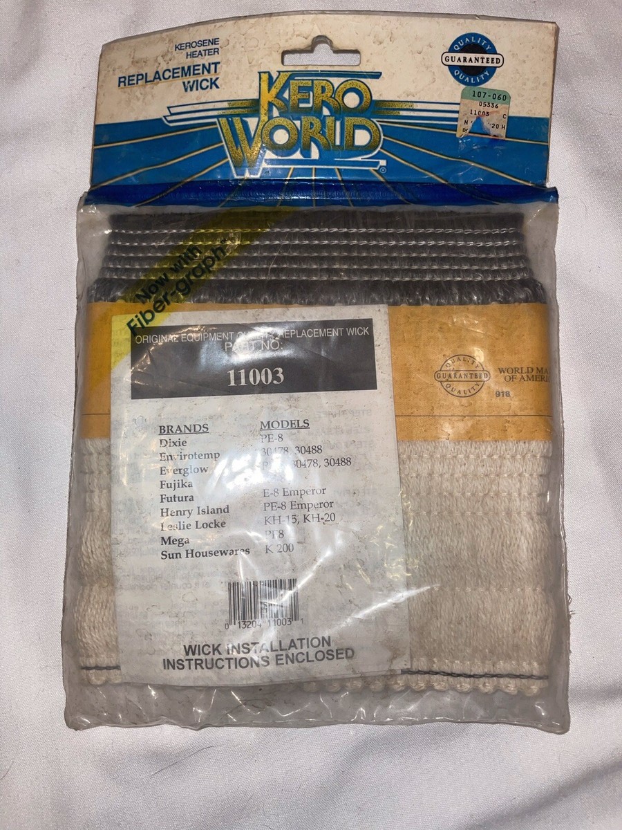 Kero World Kerosene Heater Replacement Wick 11003 New In Package