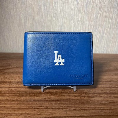 【COACH X MLB】カードケース【LA Dodgers  No17】 COACH X MLB】カードケース【LA Dodgers No17】