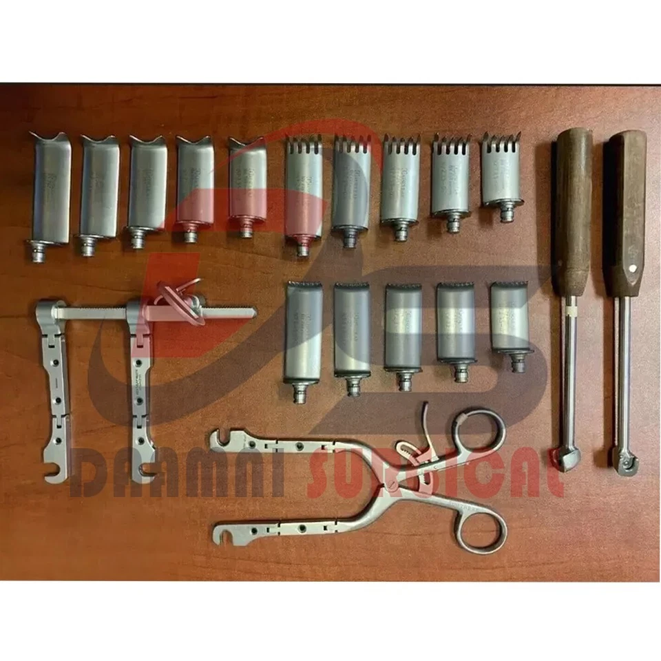 Caspar Lumbar Discectomy Retractor Set Spinal Surgery Kit Medical Instruments - Image 2 of 4