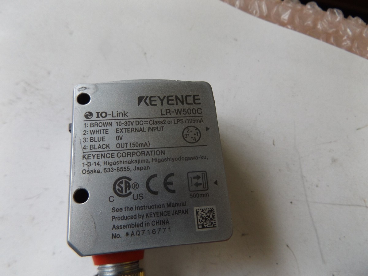 WHOLESALE KEYENCE MU-N11 SENSOR CONTROLLER WITH LR-W500C LASER 
