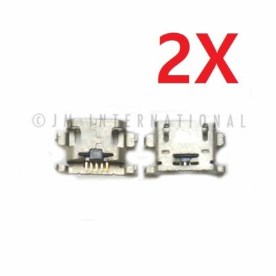 2X Infinix X604 Micro USB Charger Charging Port Dock Connector 