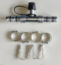 FTG-108-EZ A/C Splicer Fitting #12 x #12 Hose E-Z Clip ACT RV Bus 