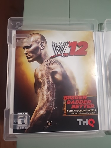 WWE 12 W12 (Sony PlayStation 3 PS3) - CIB Complete - Tested & Working - Picture 3 of 5